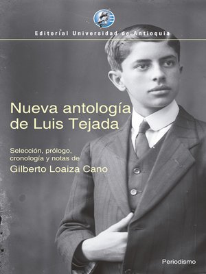 cover image of Nueva antología de Luis Tejada